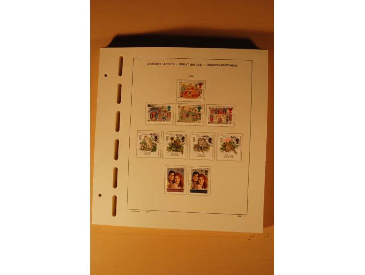 1841/1999, gestempelte Sammlung, dazu Alderney, Guernsey, Jersey und Irland