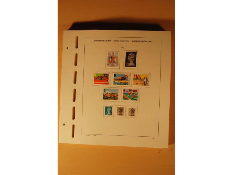 1841/1999, gestempelte Sammlung, dazu Alderney, Guernsey, Jersey und Irland