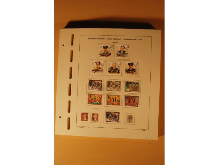 1841/1999, gestempelte Sammlung, dazu Alderney, Guernsey, Jersey und Irland