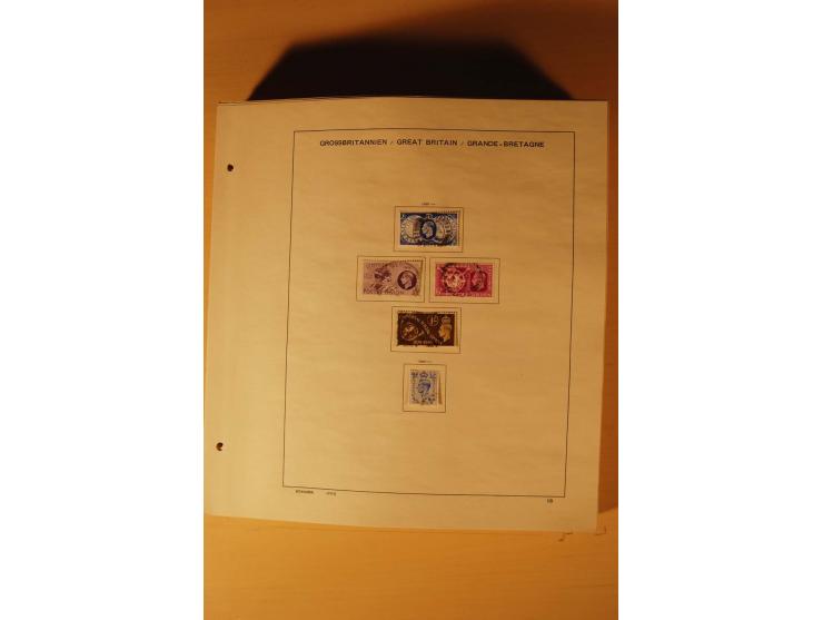 1841/1999, gestempelte Sammlung, dazu Alderney, Guernsey, Jersey und Irland