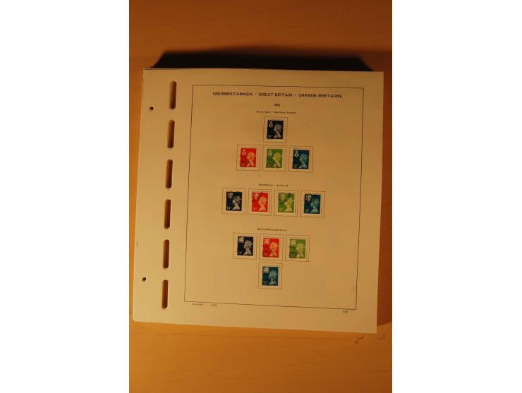 1841/1999, gestempelte Sammlung, dazu Alderney, Guernsey, Jersey und Irland
