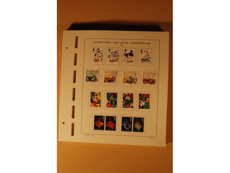 1841/1999, gestempelte Sammlung, dazu Alderney, Guernsey, Jersey und Irland