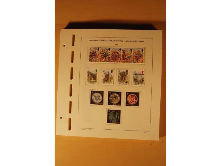 1841/1999, gestempelte Sammlung, dazu Alderney, Guernsey, Jersey und Irland