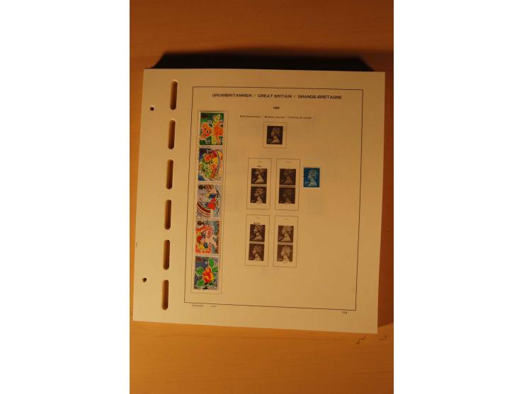 1841/1999, gestempelte Sammlung, dazu Alderney, Guernsey, Jersey und Irland