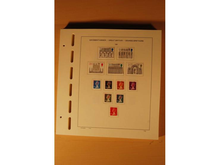 1841/1999, gestempelte Sammlung, dazu Alderney, Guernsey, Jersey und Irland