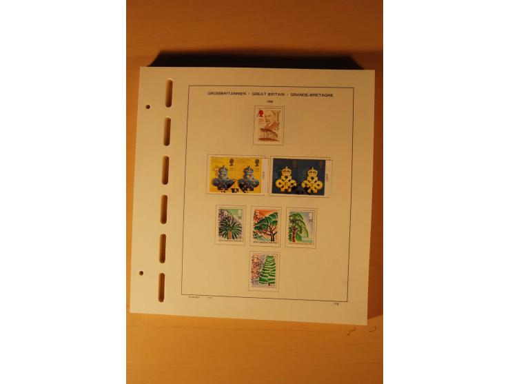 1841/1999, gestempelte Sammlung, dazu Alderney, Guernsey, Jersey und Irland