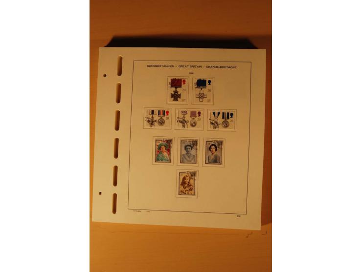 1841/1999, gestempelte Sammlung, dazu Alderney, Guernsey, Jersey und Irland