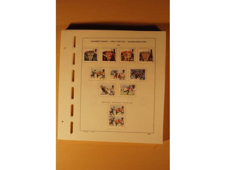 1841/1999, gestempelte Sammlung, dazu Alderney, Guernsey, Jersey und Irland