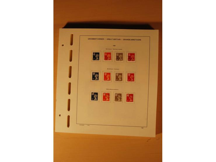 1841/1999, gestempelte Sammlung, dazu Alderney, Guernsey, Jersey und Irland