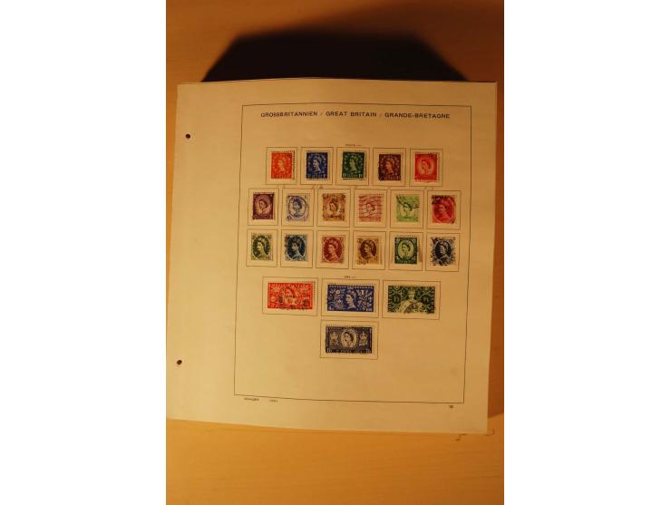 1841/1999, gestempelte Sammlung, dazu Alderney, Guernsey, Jersey und Irland