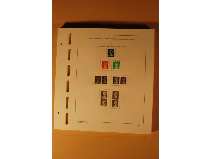 1841/1999, gestempelte Sammlung, dazu Alderney, Guernsey, Jersey und Irland