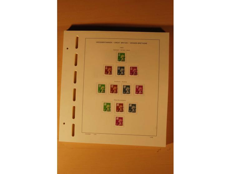 1841/1999, gestempelte Sammlung, dazu Alderney, Guernsey, Jersey und Irland