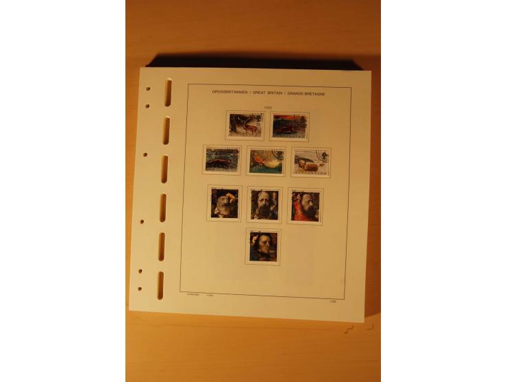 1841/1999, gestempelte Sammlung, dazu Alderney, Guernsey, Jersey und Irland