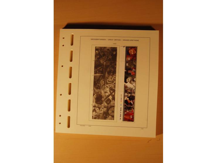 1841/1999, gestempelte Sammlung, dazu Alderney, Guernsey, Jersey und Irland