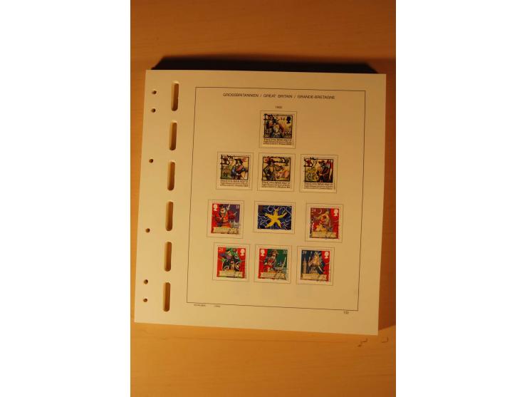 1841/1999, gestempelte Sammlung, dazu Alderney, Guernsey, Jersey und Irland