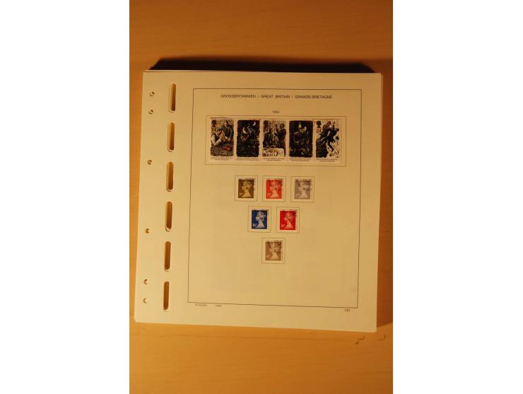 1841/1999, gestempelte Sammlung, dazu Alderney, Guernsey, Jersey und Irland