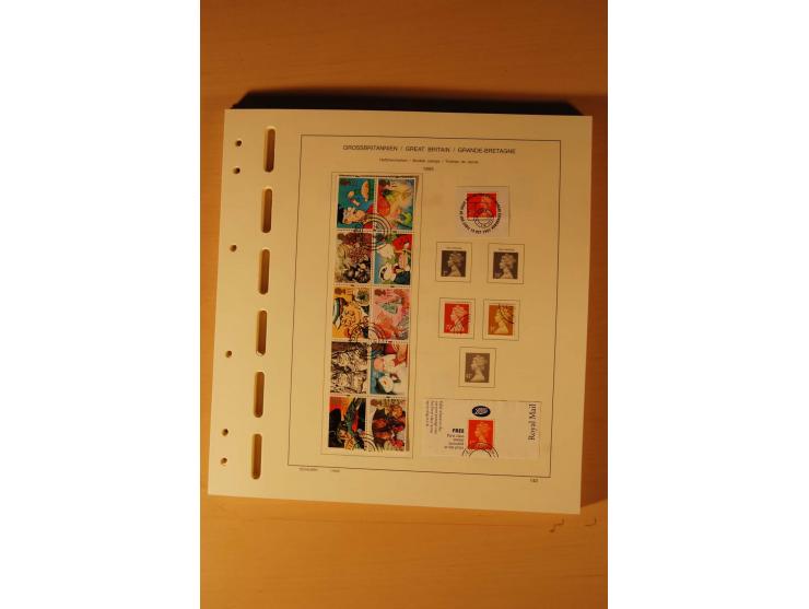 1841/1999, gestempelte Sammlung, dazu Alderney, Guernsey, Jersey und Irland