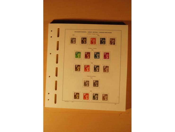 1841/1999, gestempelte Sammlung, dazu Alderney, Guernsey, Jersey und Irland