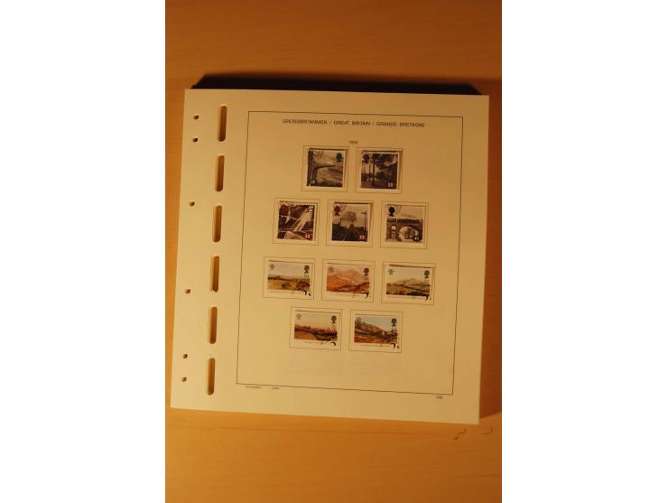 1841/1999, gestempelte Sammlung, dazu Alderney, Guernsey, Jersey und Irland