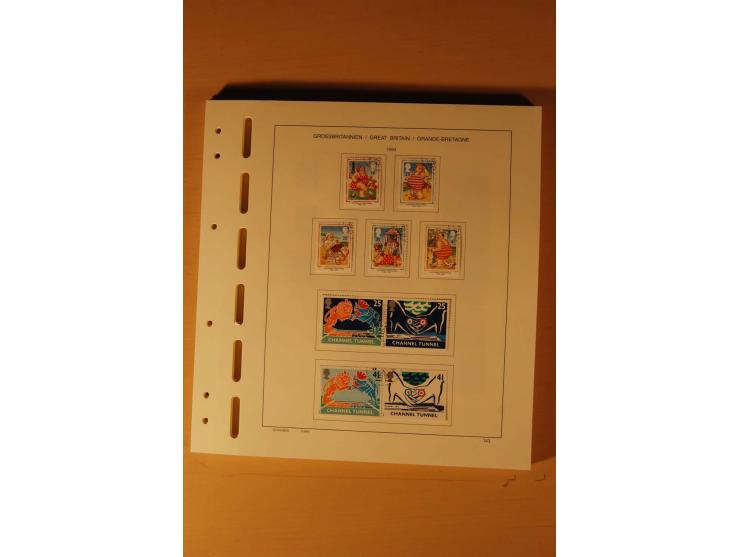 1841/1999, gestempelte Sammlung, dazu Alderney, Guernsey, Jersey und Irland