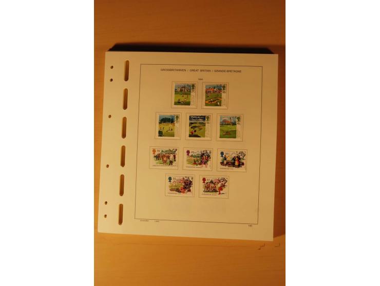1841/1999, gestempelte Sammlung, dazu Alderney, Guernsey, Jersey und Irland