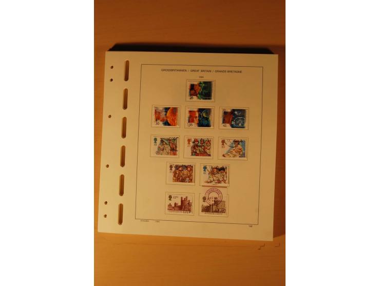 1841/1999, gestempelte Sammlung, dazu Alderney, Guernsey, Jersey und Irland