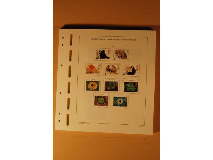 1841/1999, gestempelte Sammlung, dazu Alderney, Guernsey, Jersey und Irland