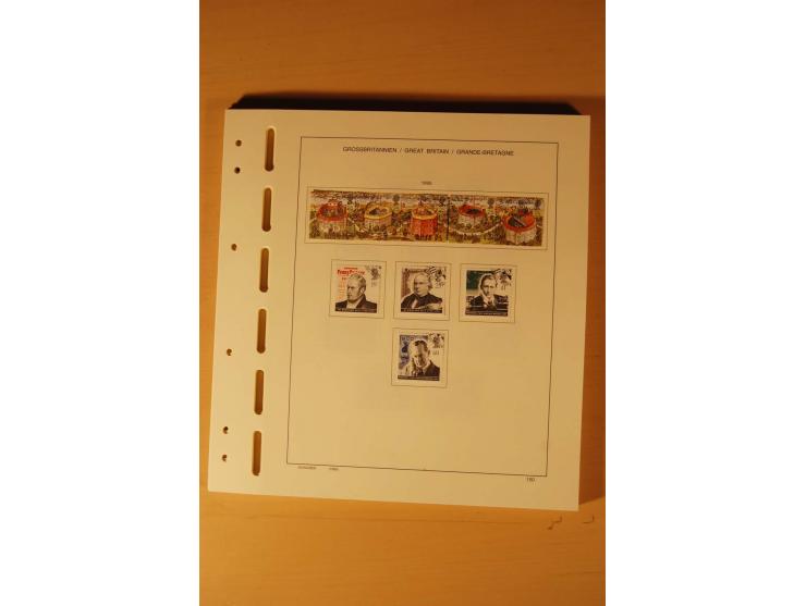 1841/1999, gestempelte Sammlung, dazu Alderney, Guernsey, Jersey und Irland