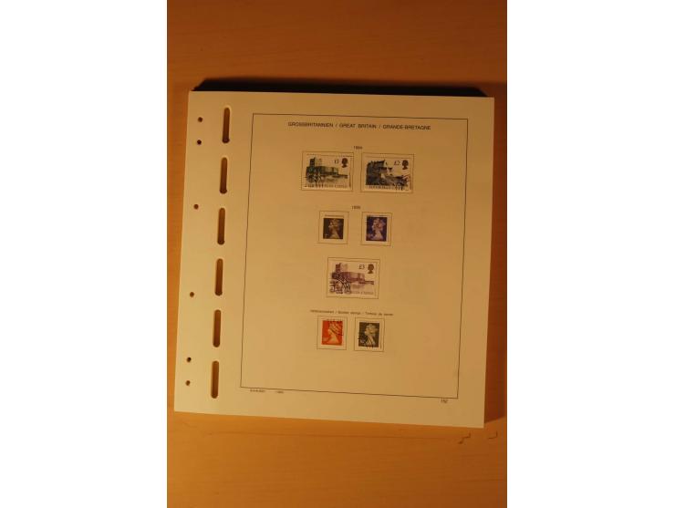1841/1999, gestempelte Sammlung, dazu Alderney, Guernsey, Jersey und Irland