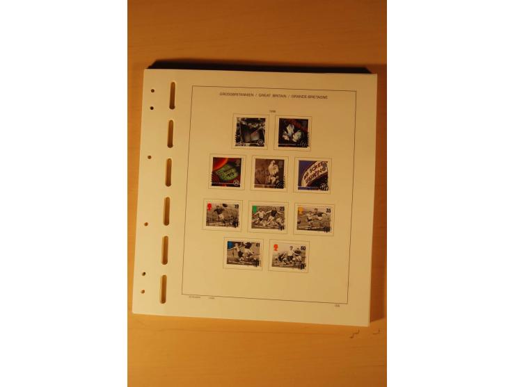 1841/1999, gestempelte Sammlung, dazu Alderney, Guernsey, Jersey und Irland