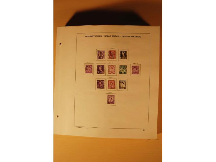 1841/1999, gestempelte Sammlung, dazu Alderney, Guernsey, Jersey und Irland