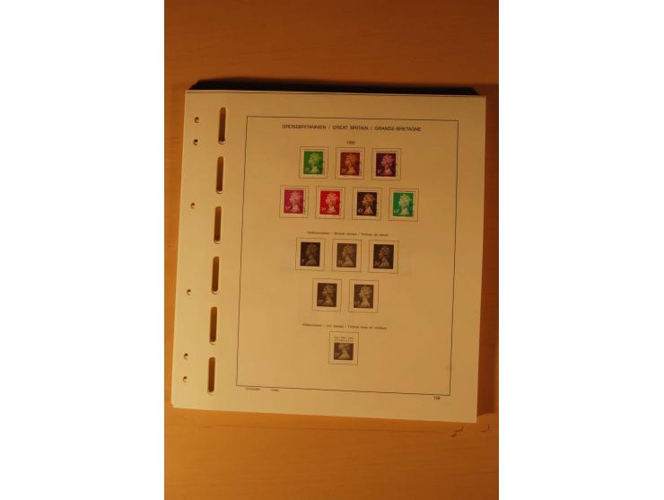 1841/1999, gestempelte Sammlung, dazu Alderney, Guernsey, Jersey und Irland