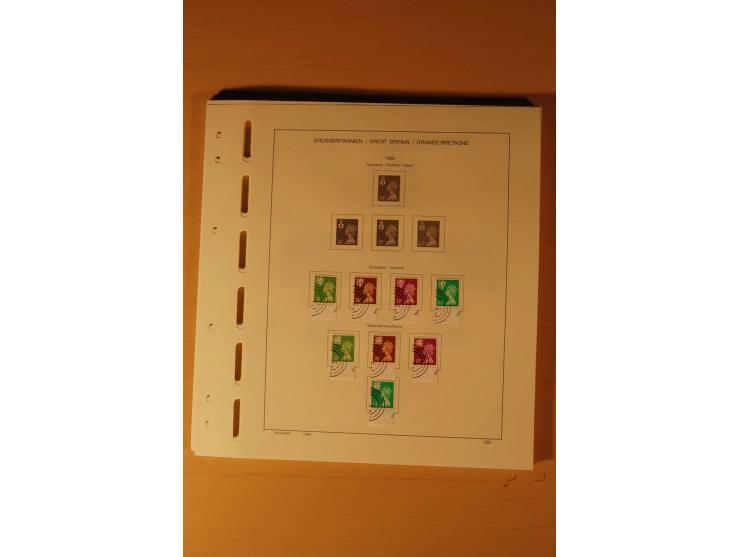 1841/1999, gestempelte Sammlung, dazu Alderney, Guernsey, Jersey und Irland