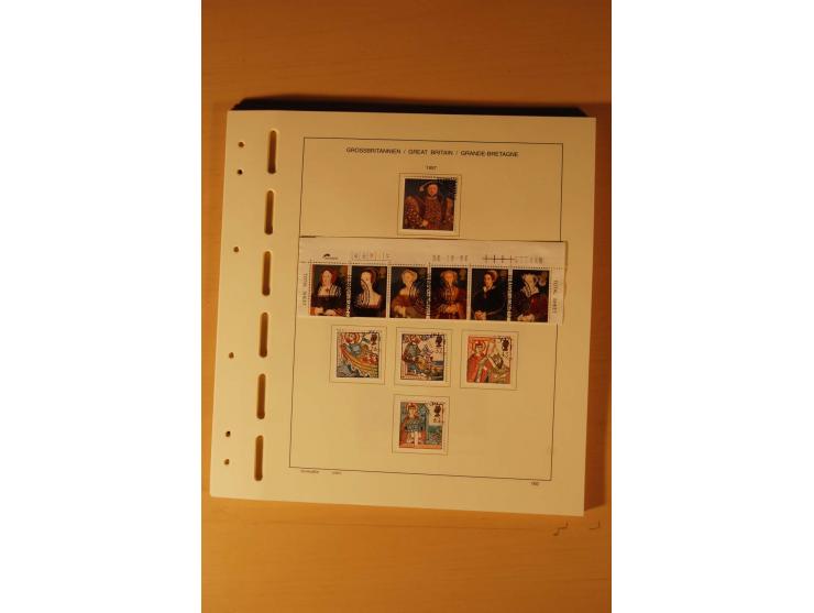1841/1999, gestempelte Sammlung, dazu Alderney, Guernsey, Jersey und Irland