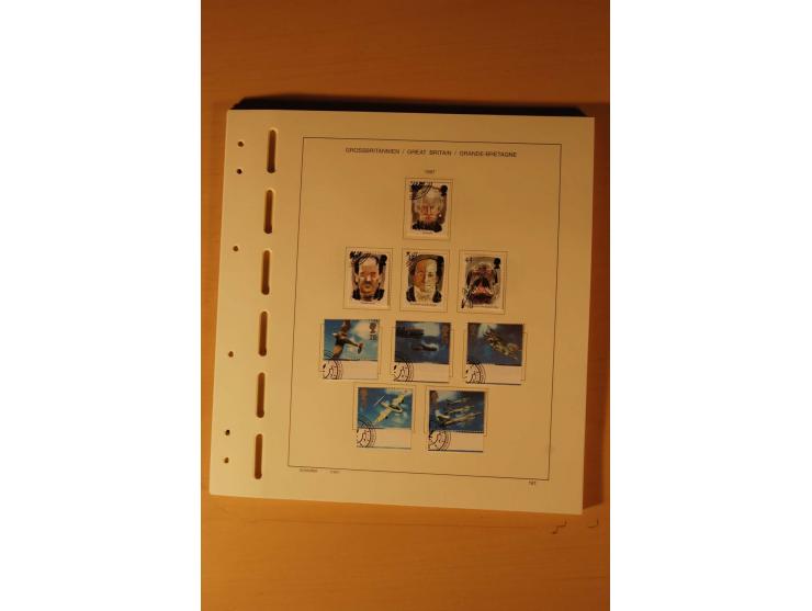 1841/1999, gestempelte Sammlung, dazu Alderney, Guernsey, Jersey und Irland