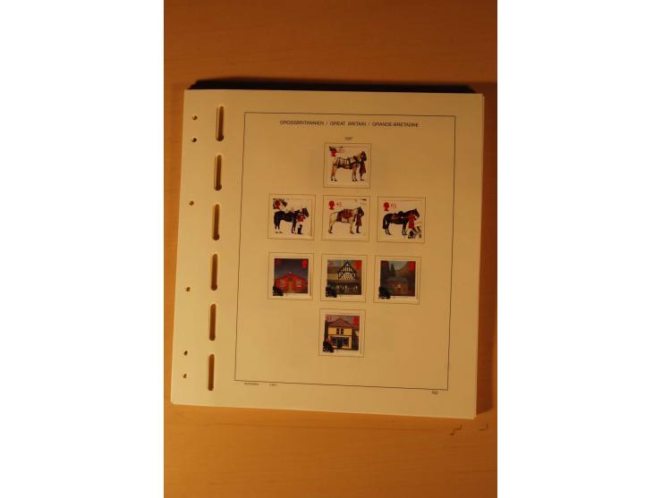 1841/1999, gestempelte Sammlung, dazu Alderney, Guernsey, Jersey und Irland