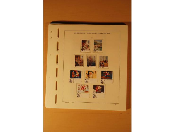 1841/1999, gestempelte Sammlung, dazu Alderney, Guernsey, Jersey und Irland