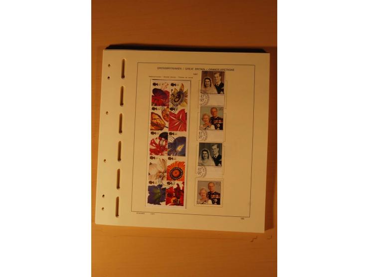 1841/1999, gestempelte Sammlung, dazu Alderney, Guernsey, Jersey und Irland