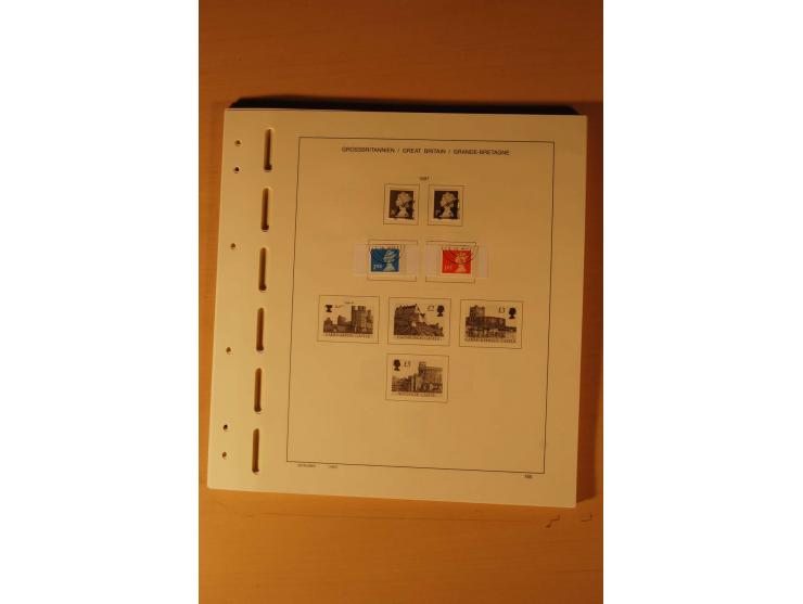 1841/1999, gestempelte Sammlung, dazu Alderney, Guernsey, Jersey und Irland