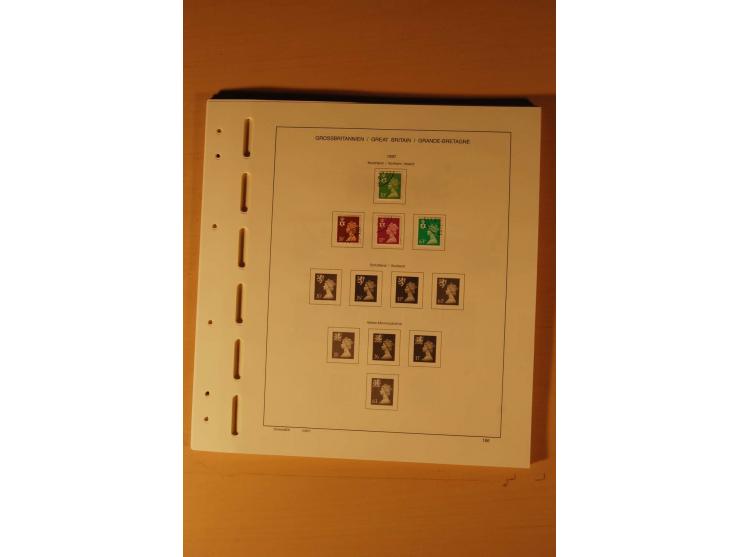 1841/1999, gestempelte Sammlung, dazu Alderney, Guernsey, Jersey und Irland