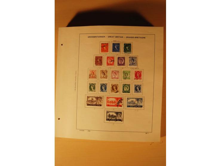 1841/1999, gestempelte Sammlung, dazu Alderney, Guernsey, Jersey und Irland