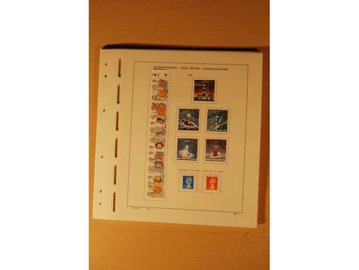 1841/1999, gestempelte Sammlung, dazu Alderney, Guernsey, Jersey und Irland