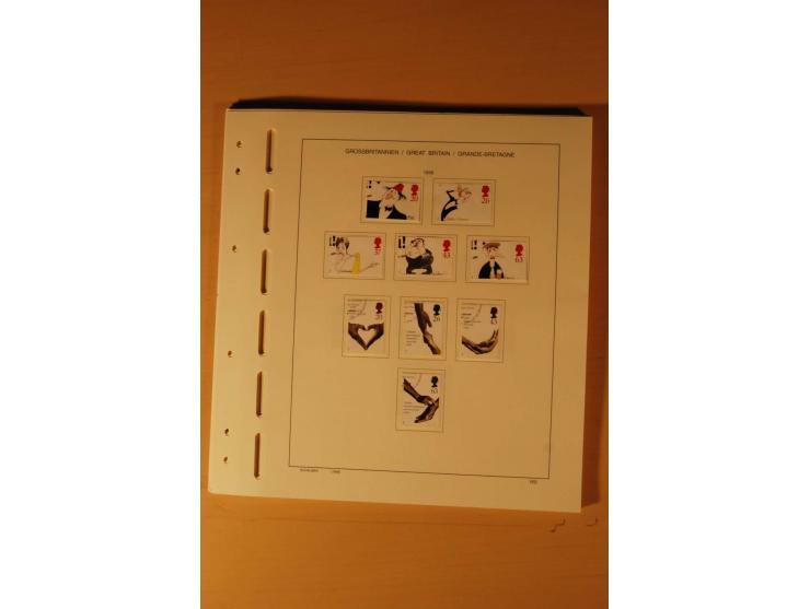 1841/1999, gestempelte Sammlung, dazu Alderney, Guernsey, Jersey und Irland