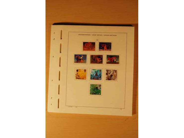 1841/1999, gestempelte Sammlung, dazu Alderney, Guernsey, Jersey und Irland
