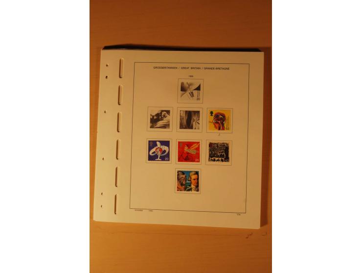 1841/1999, gestempelte Sammlung, dazu Alderney, Guernsey, Jersey und Irland