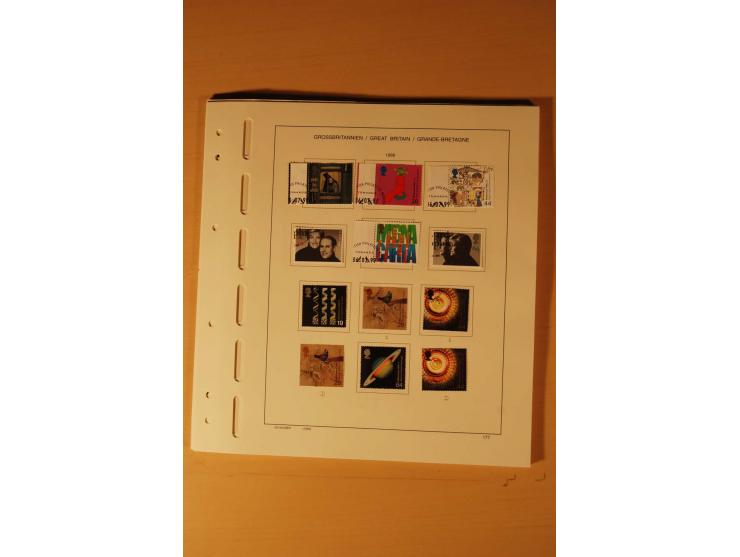 1841/1999, gestempelte Sammlung, dazu Alderney, Guernsey, Jersey und Irland