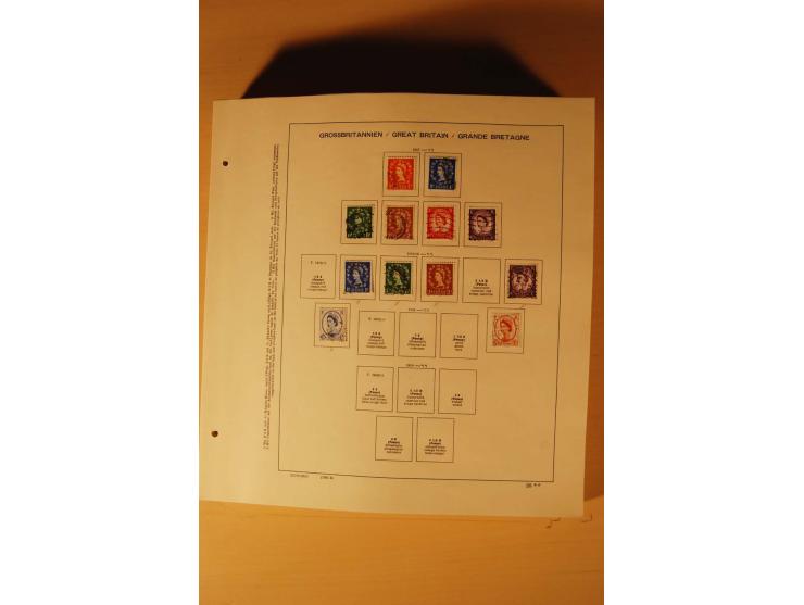 1841/1999, gestempelte Sammlung, dazu Alderney, Guernsey, Jersey und Irland