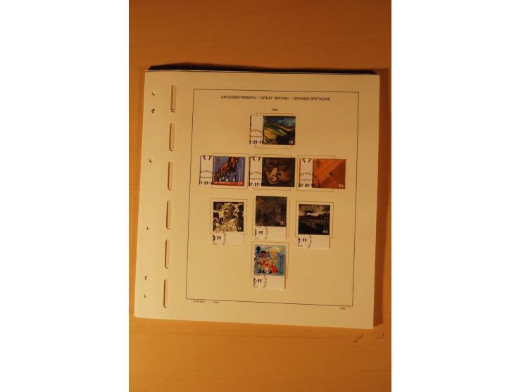 1841/1999, gestempelte Sammlung, dazu Alderney, Guernsey, Jersey und Irland