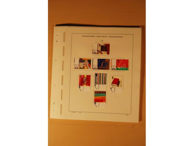 1841/1999, gestempelte Sammlung, dazu Alderney, Guernsey, Jersey und Irland
