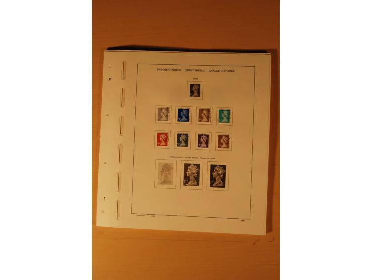 1841/1999, gestempelte Sammlung, dazu Alderney, Guernsey, Jersey und Irland
